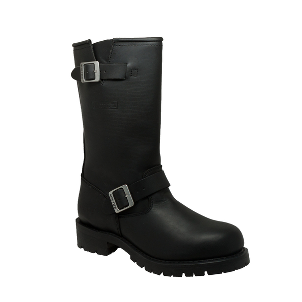 1440 Men's Black Engineer Soft | Men's Motorcycle Boots