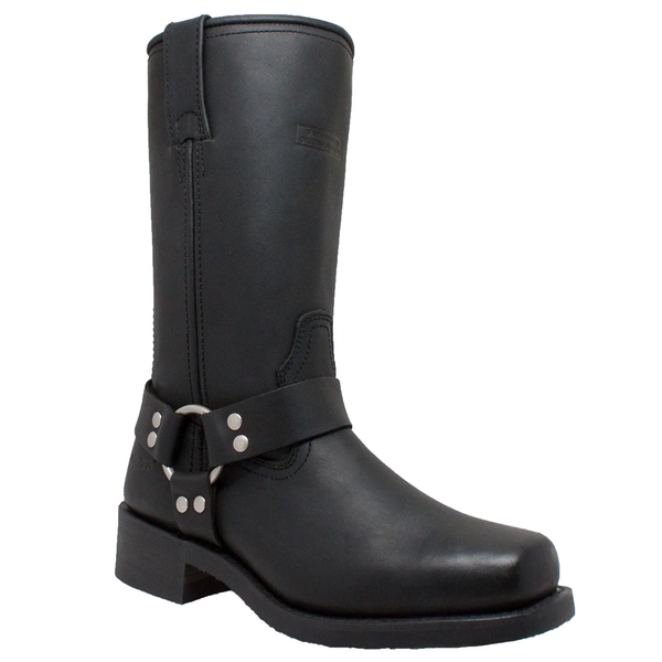 2442 Women's Harness Boot-Black | Women's Motorcycle Boots