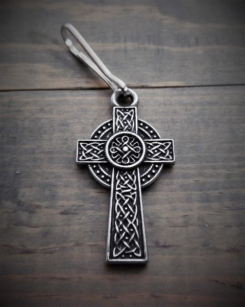 BZP-21 Celtic Cross Zipper Pull | Zipper Pulls
