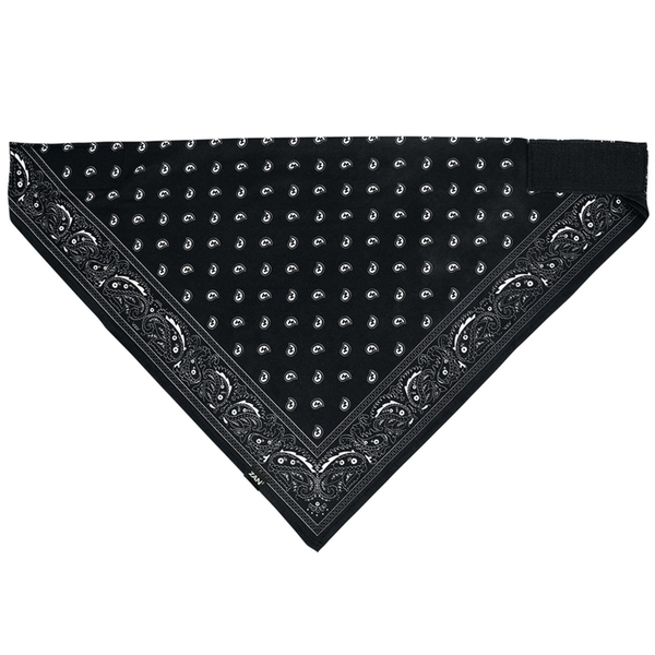 BL101 Bandanna, SportFlex Series, Black Paisley | Bandanas