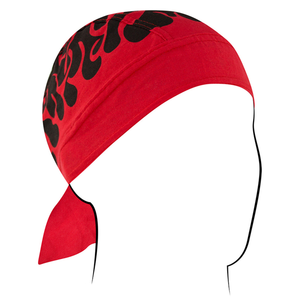 Z229 Flydanna®, Cotton, Flames Red II | Headwraps