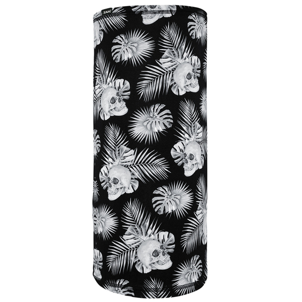 TL420 Motley Tube®, SportFlex Series- Black & White Tropical Skull | Head/Neck/Sleeve Gear