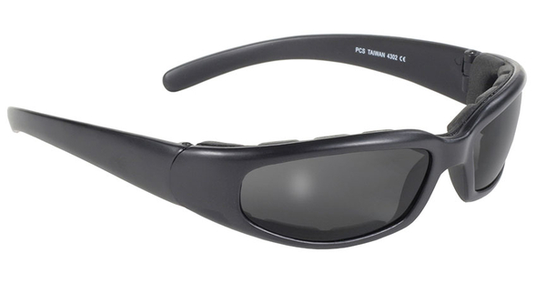 4302 Rally Wrap Padded Blk Frame/Smoke Lens | Sunglasses