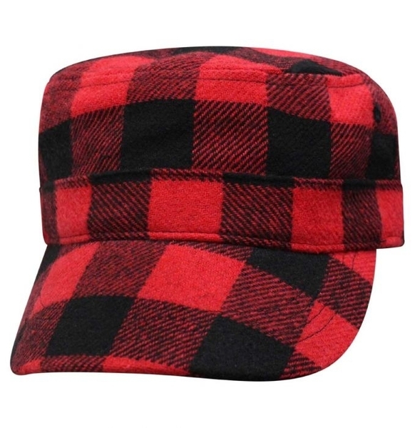 68pld-fbp Buffalo Plaid Fatique | Hats