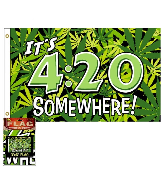 Sf420s 4:20 Somewhere 3x5 Flag | Flags