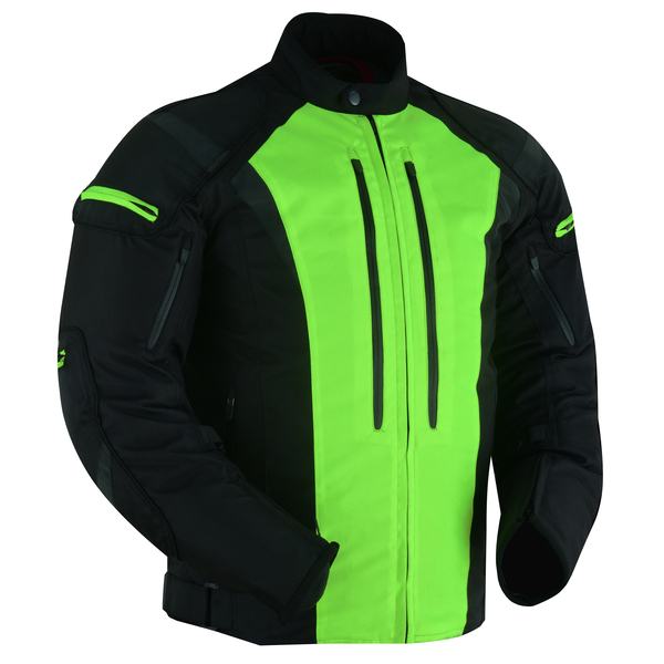DS4631 Blast - Hi-Viz | Mens Textile Motorcycle Jackets