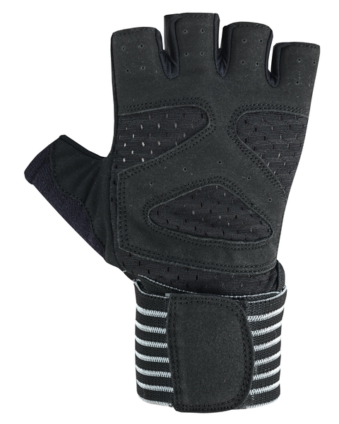 Power Palm Weightlifting and Gym Workout Glove Black | Weightlifting Gloves