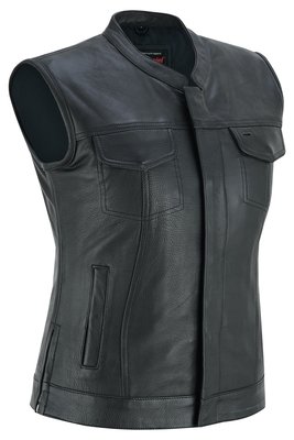 DS287 Womens Premium Single Back Panel Concealment Vest