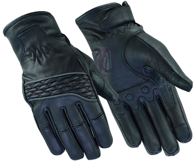 DS2425 Womens Cruiser Glove (Black / Purple)