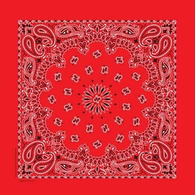 NT4401 Bandana Paisley Red