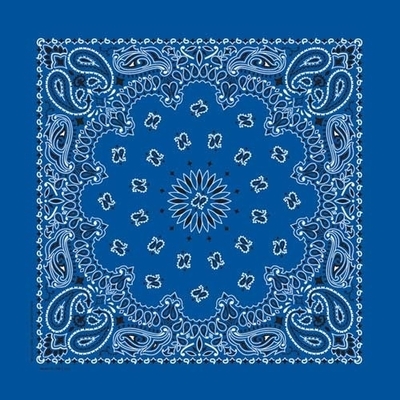 BD2501 Bandana Paisley Royal