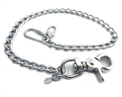 NC180-16 Splicer Chrome Wallet Chain 16